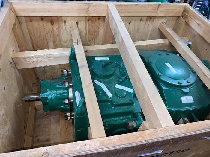 Metso Gear Reducer Model M3RVHF50 Helical Right Angle Gear Reducer Ratio 23.076:1