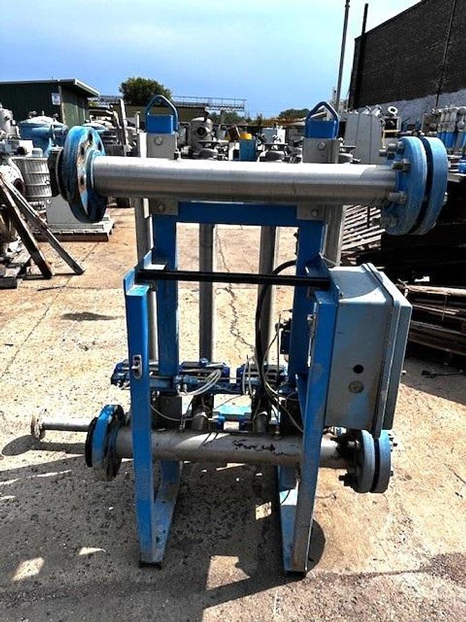 Used AES Eaton 4 Bank tubular Backwash Filter with Controls