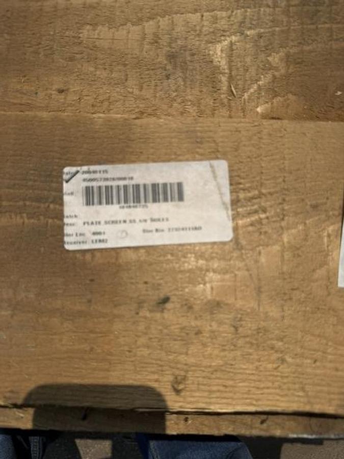 JS24 Vibrating Screen Extraction Plate 0125 Hole 23% Open Area