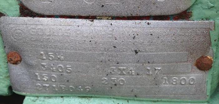 Used Goulds 3405 3x4x17 pump casing (Rebuilt) – SOLD!