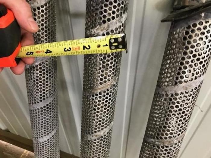 Used Ronningen Petter 4 Bank Filter with Backwash Control