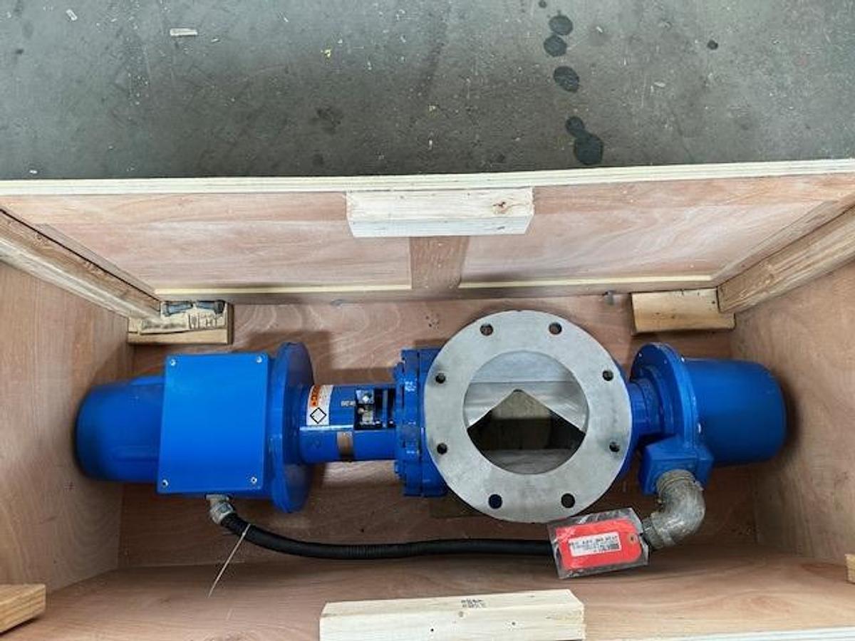 Refurbished Dezurik 8-inch Basis Weight Control Valve