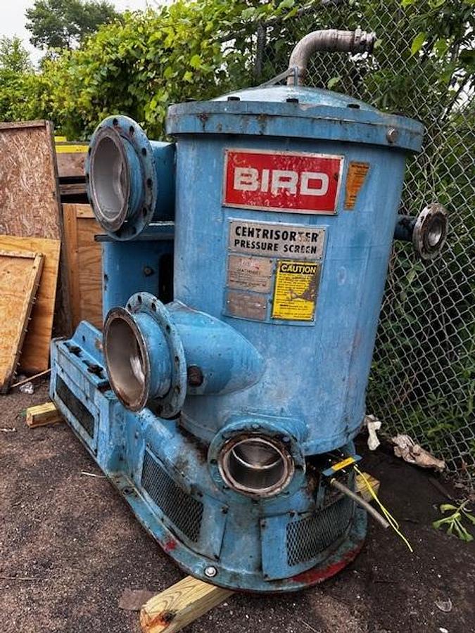 Used Voith Bird 400 Centrisorter Screens
