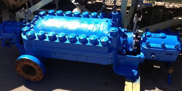 Used Iingersoll Rand Size 4HMTA-6 Boiler Pump