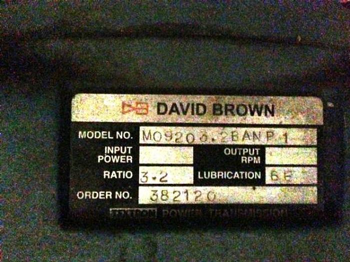Used David Brown Helical In Line Geared motors (New)