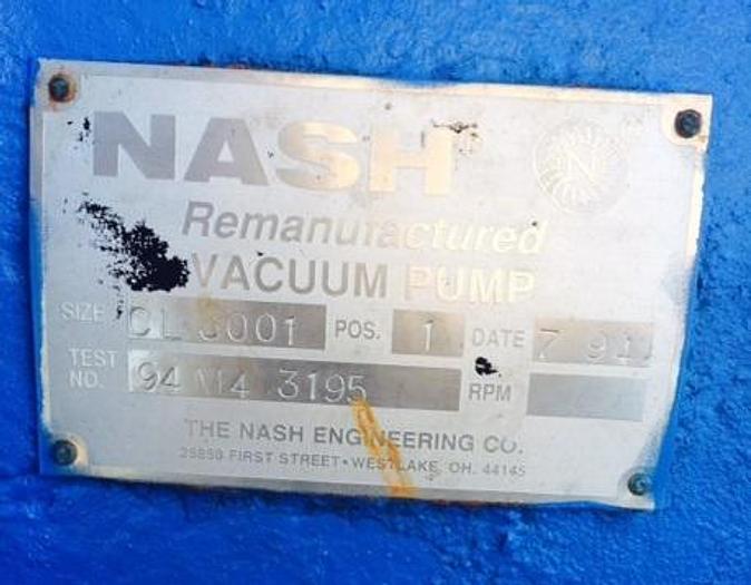 Used Nash CL3001 Vacuum Pump