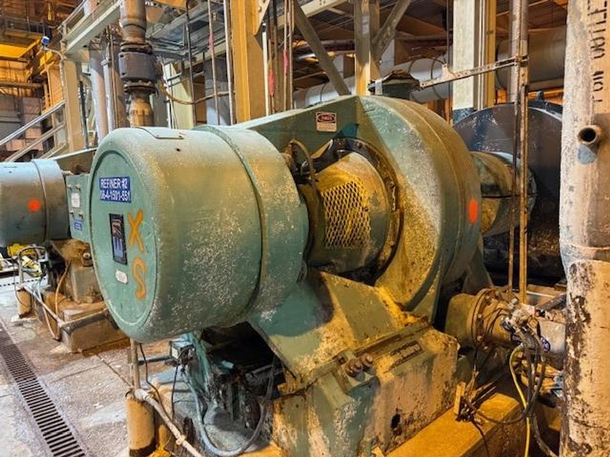 Used Andritz Sprout Bauer R42TF Model 3 Refiners