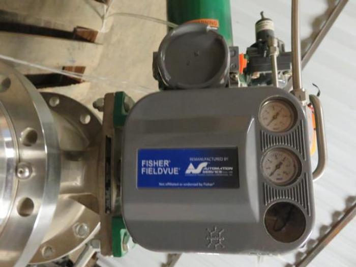 Used Fisher 10″ V150 V-Ball Valve -Rebuilt