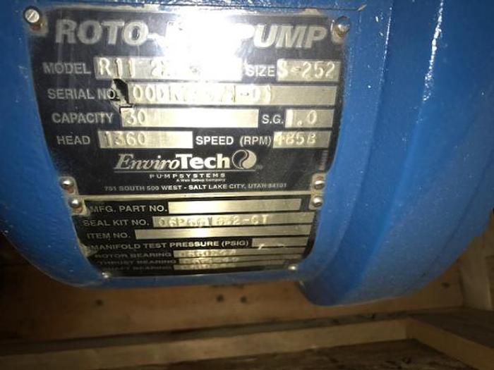 Used Rotojet R11 2×2 High Pressure Pump (NEW) – SOLD!
