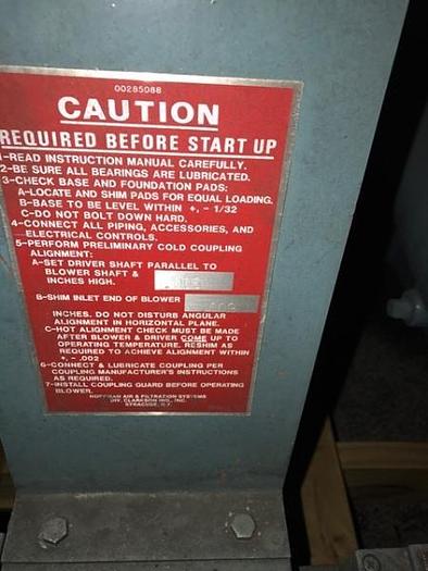 Used Hoffman Centrifugal Exhauster Blower -SOLD!