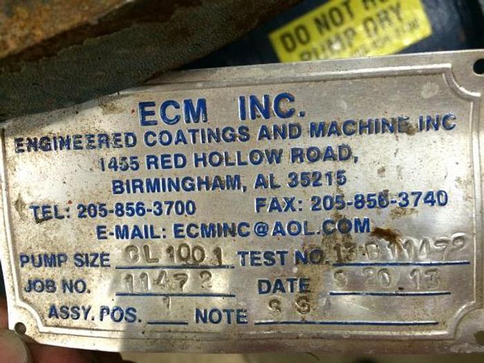 Used Nash CL1001 Vacuum Pump SS Lined – SOLD!