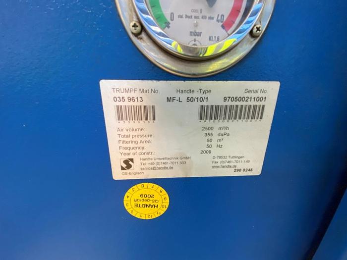 Used 2009 Trumpf TruLaser 5040 CO2 Laser