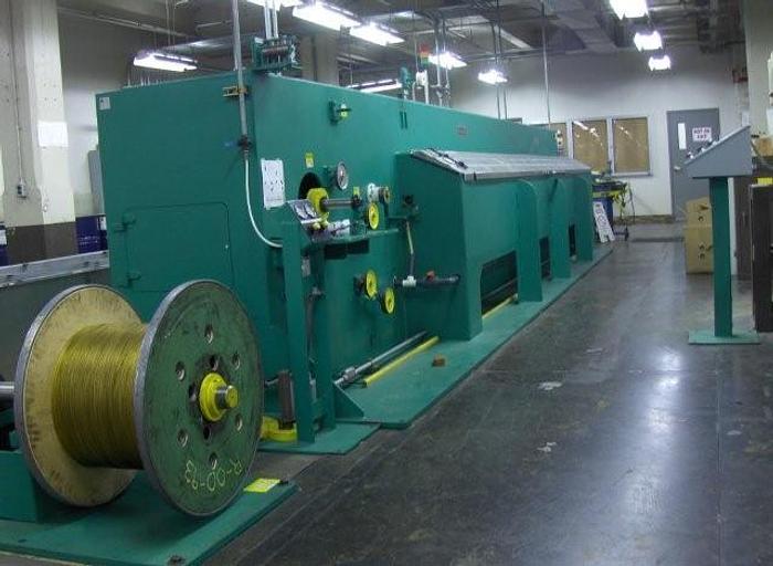 30 Station Macbee Wet-Draw Precision Wire Drawing Machine