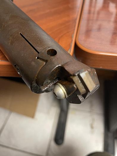 Used USED-VALENITE V50CT-BB2B-750 CAT 50 VARI-SET BORING BAR.