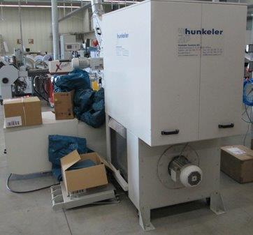 Used Hunkeler suction system HSAZST with bale compression 2007