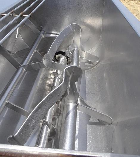 Used Mixer, Paddle, 15 CF, S/st, Dual Shaft, Meat, Grinder #S743053