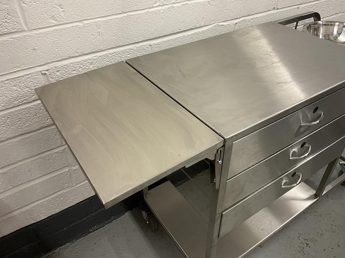 Used Bristol Maid  3 Drawer with Bowl Stand