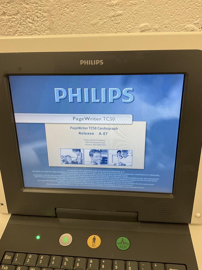 Used Phillips TC50 on trolley