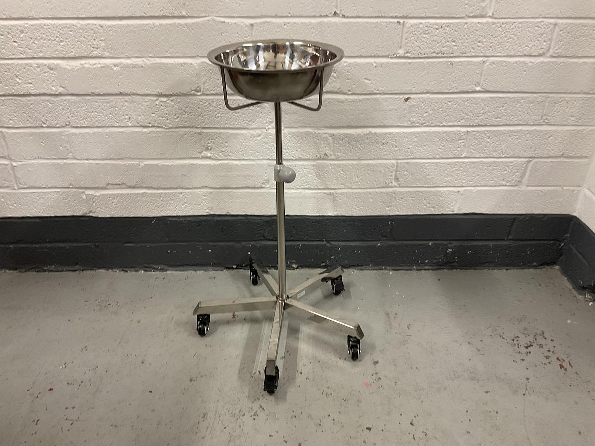 GB Medical Bowl Stand Single Height Adjustable