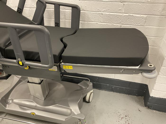 Used Anetic Aid Powered Mobile Surgery Trolley with mattress QA4