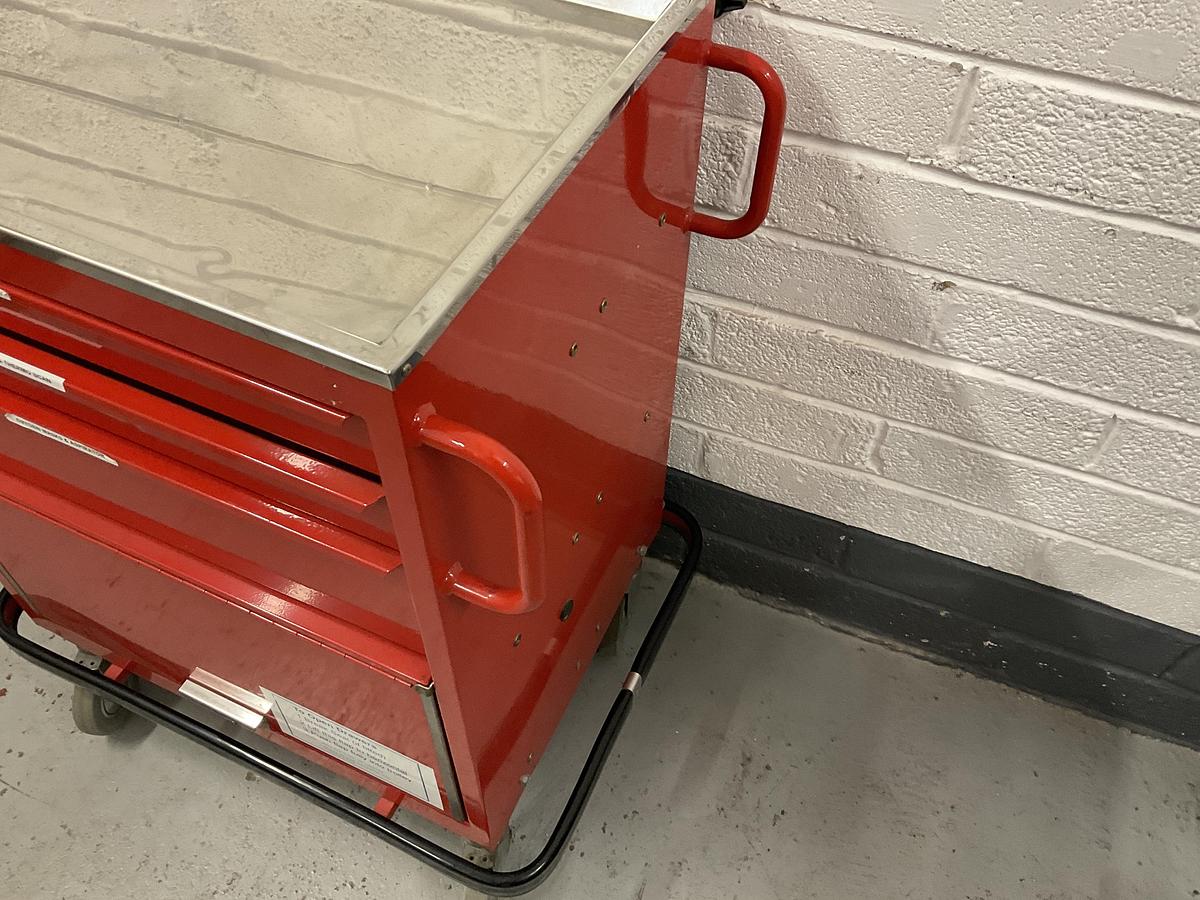 Used Bristol Maid Resus trolley