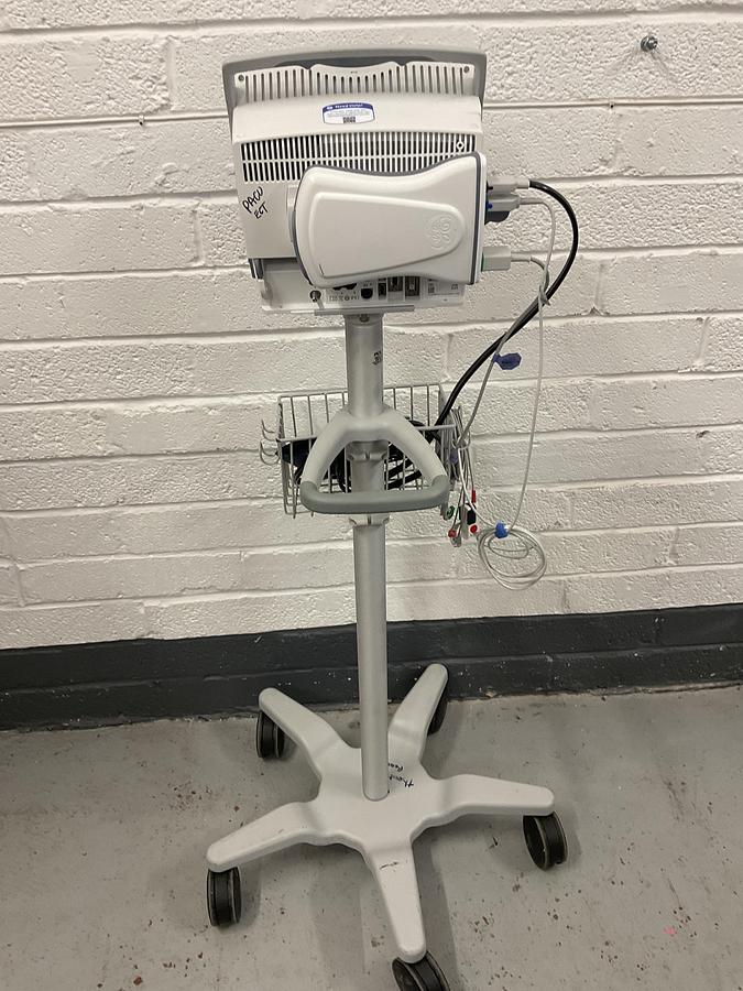 Used GE  Carescape B450 on mobile stand