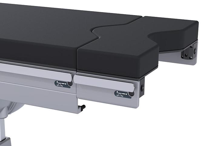 Used Anetic Aid QA4  Gynaecology Extension with UK side rail 21397UK