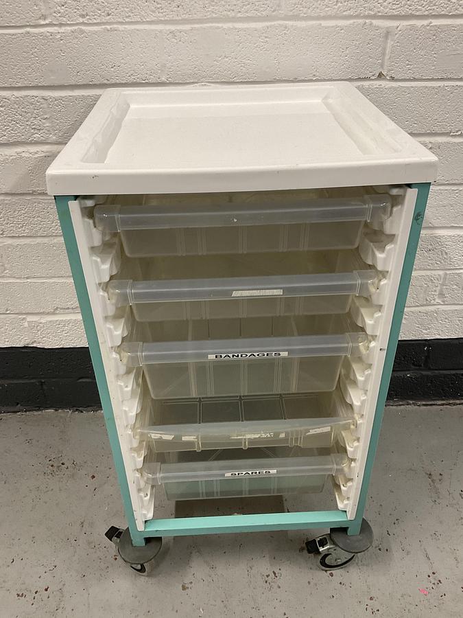 Used Bristol Maid Gratnells 5 drawer
