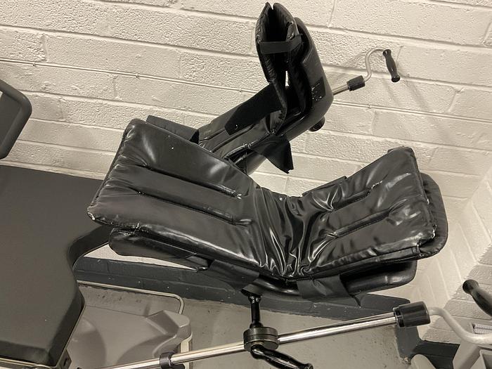 Used Eschmann Stirrup supports hydraulic lift assist