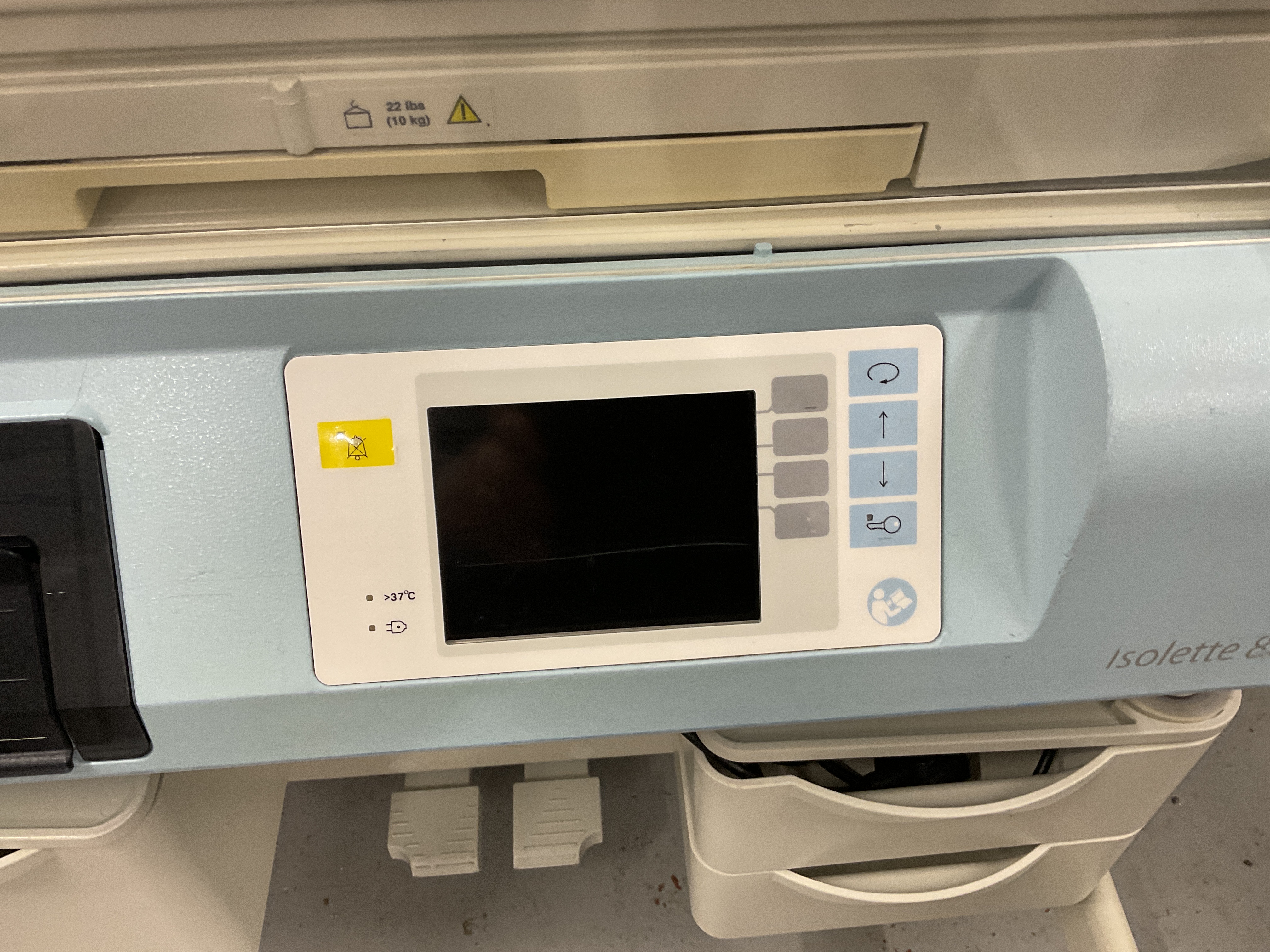Used Draeger Baby Incubator Isolette 8000