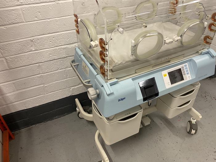 Used Draeger Baby Incubator  Isolette 8000