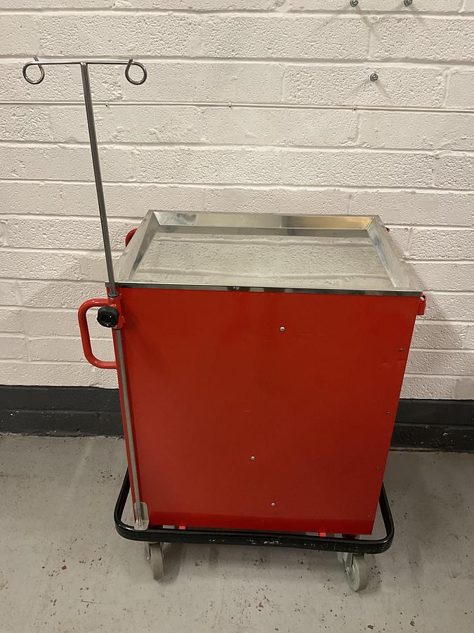 Used Bristol Maid Resus trolley