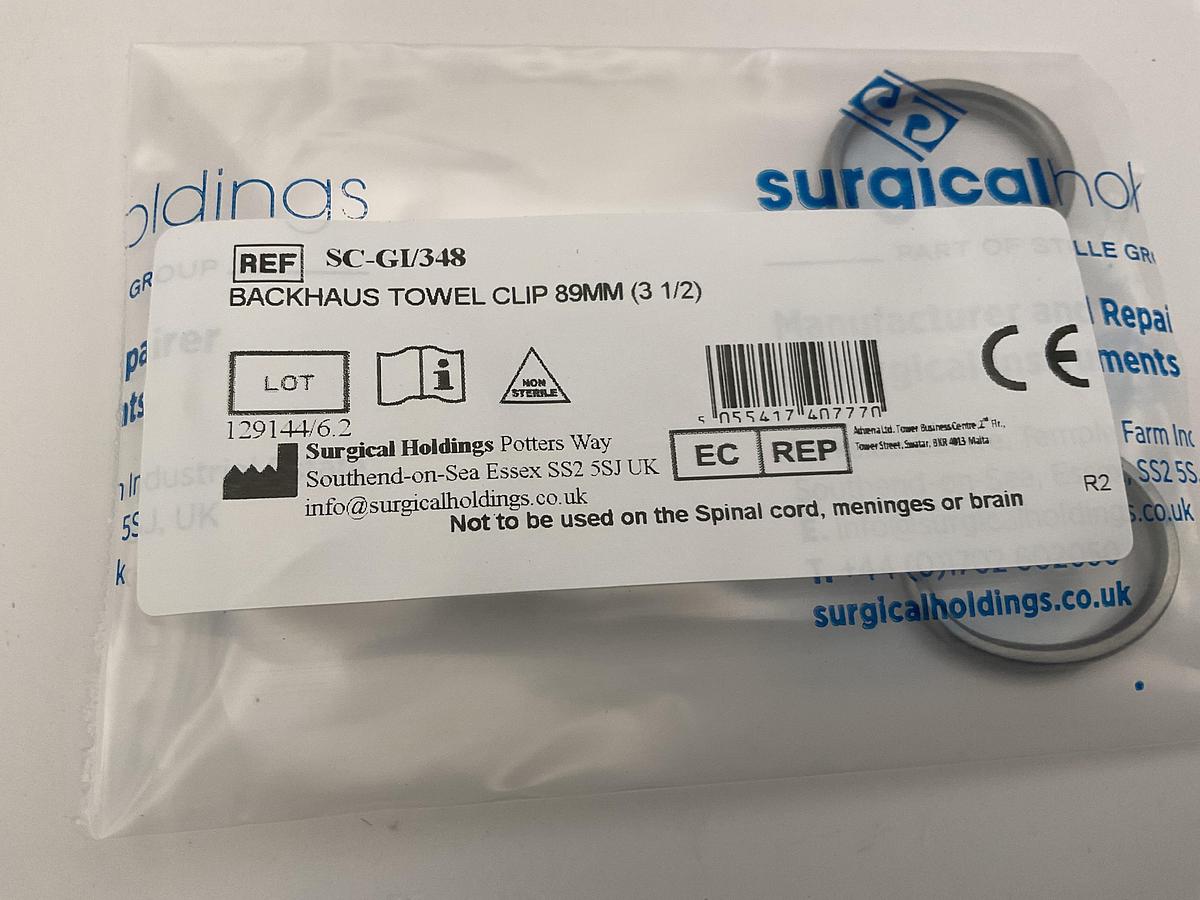 Backhaus Towel Clip 100mm