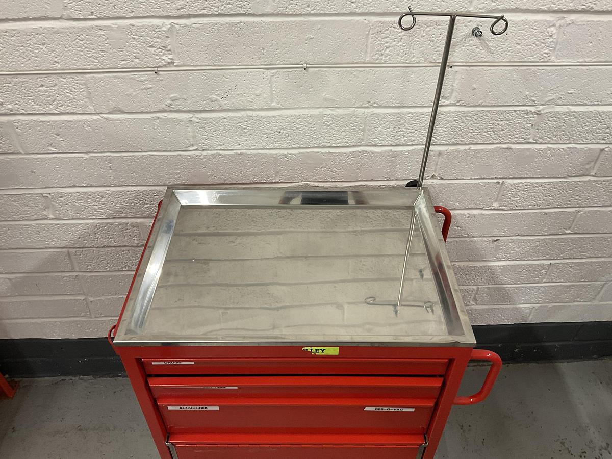 Used Bristol Maid Resus trolley