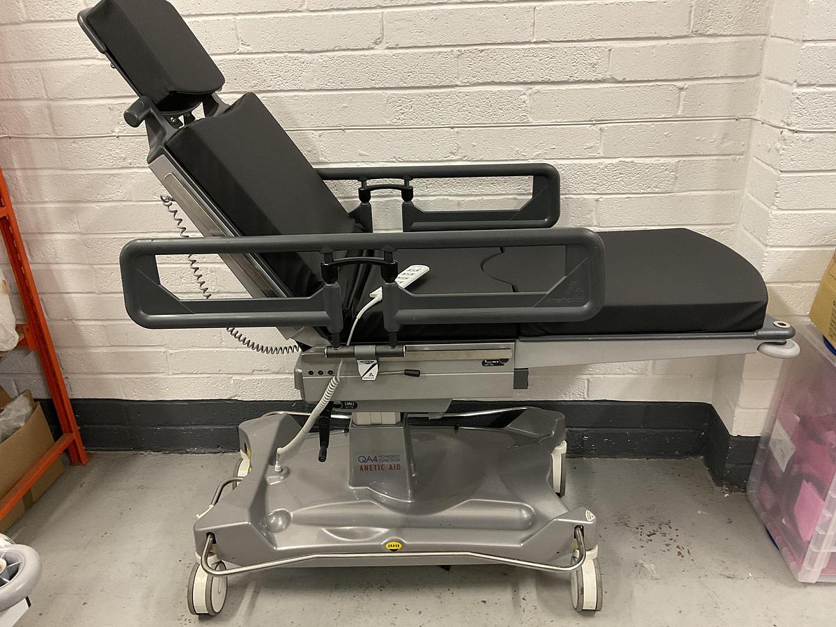 Refurbished 2015 Anetic Aid QA4 Electric Surgery Trolley