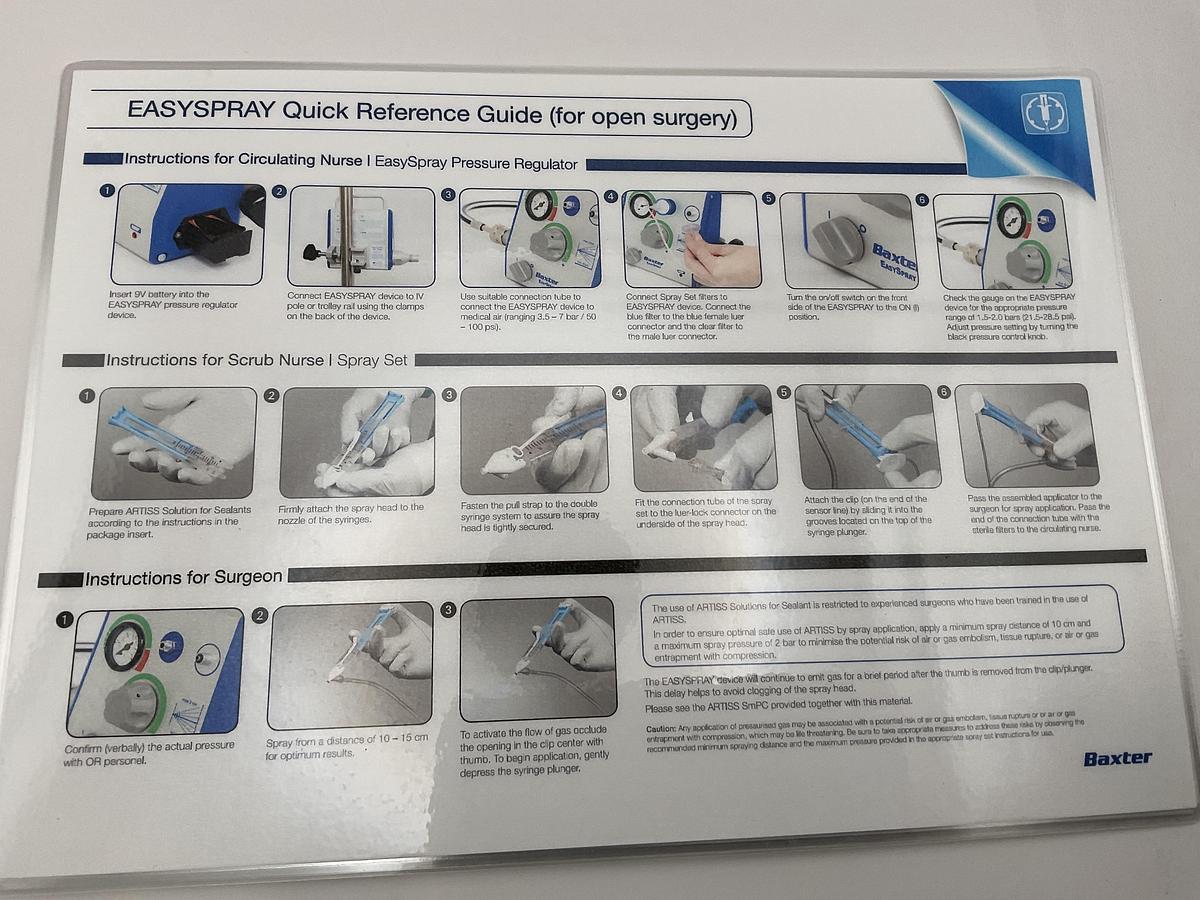 Used 2015 Baxter Easyspray