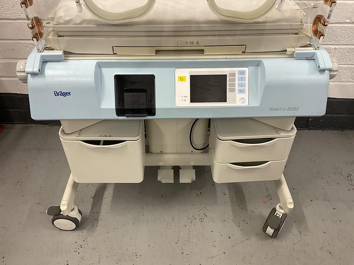 Used Draeger Baby Incubator  Isolette 8000