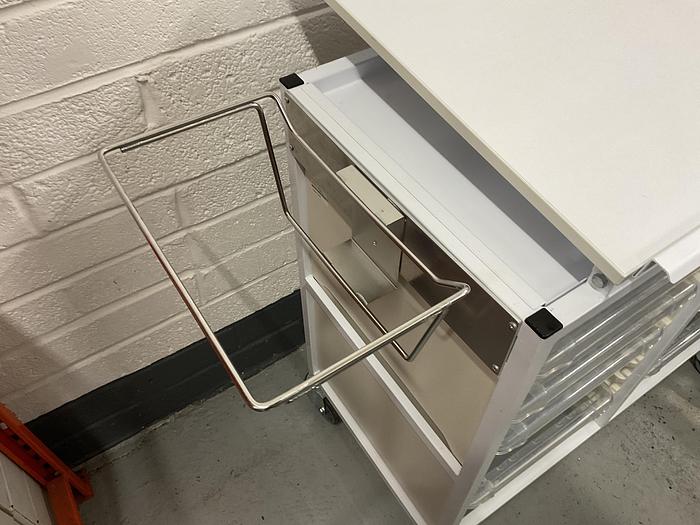 Used Bristol Maid Gratnells trolley 8 drawer