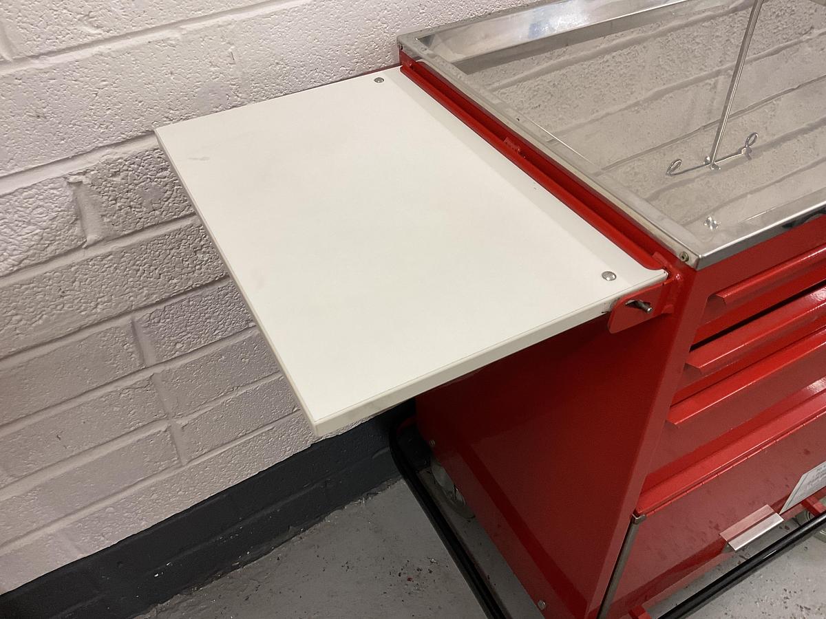Used Bristol Maid Resus trolley