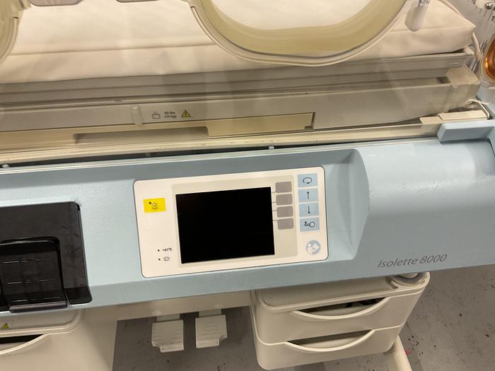 Used Draeger Baby Incubator Isolette 8000