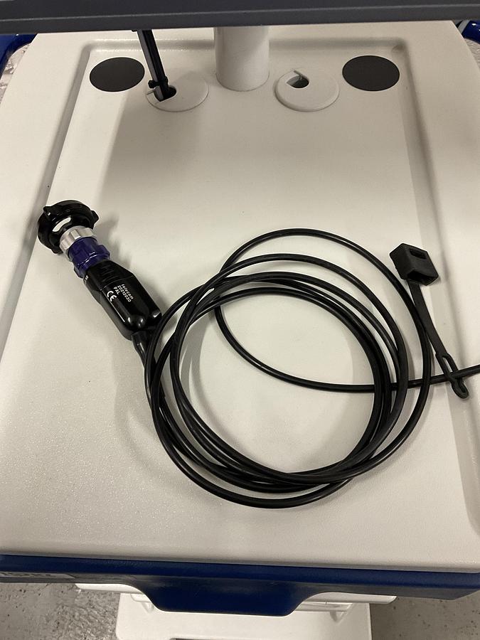 Used Karl Storz Telepack TP100 LED Camera System on trolley