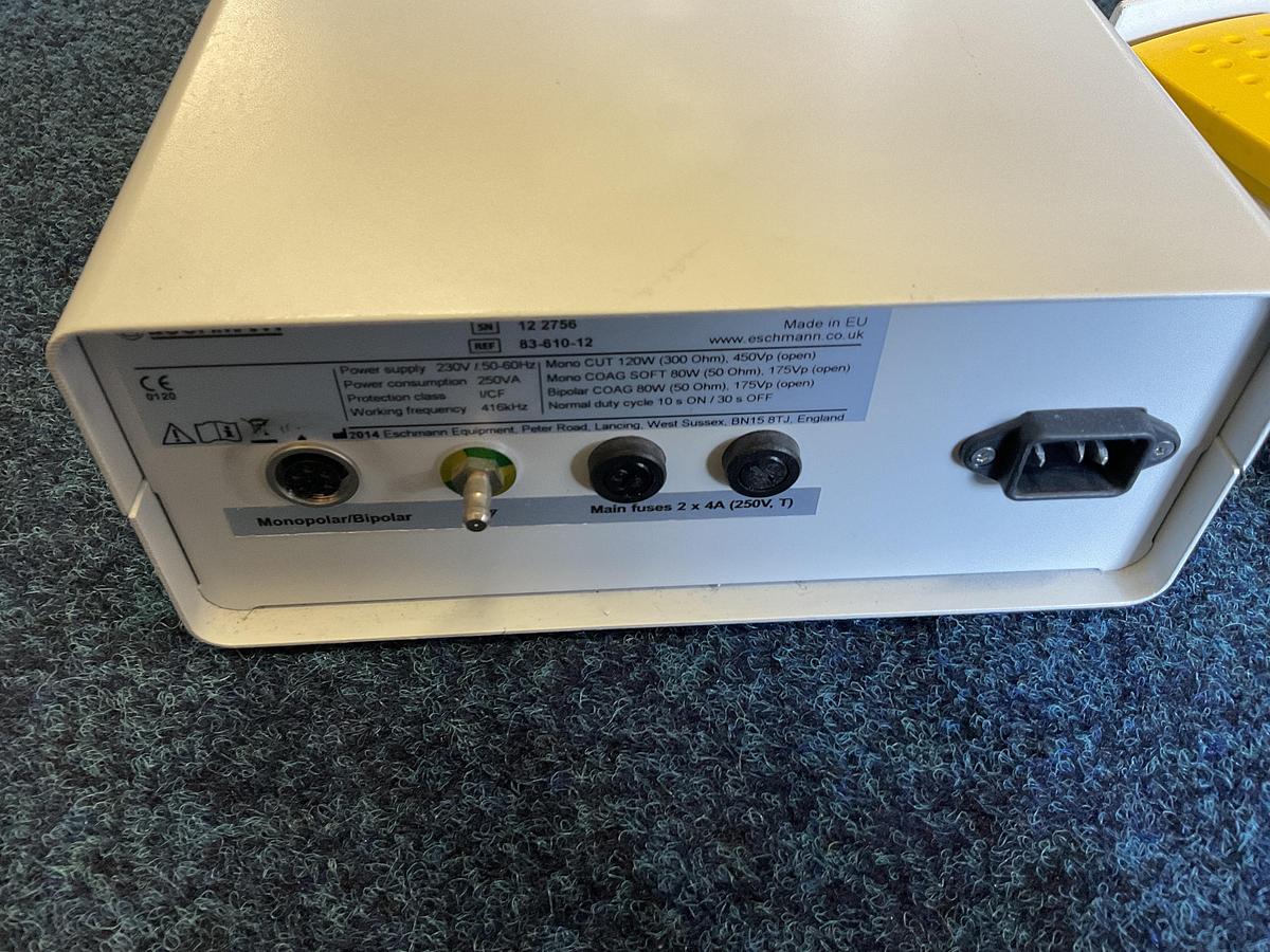 Used Eschmann Diathermy Mono/Bipolar E10