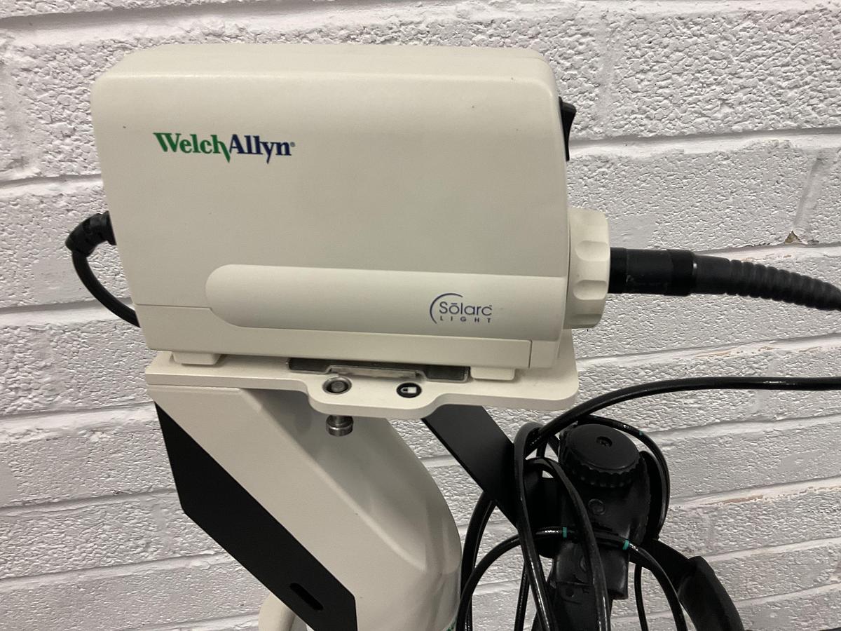 Used Welch Allyn Headlight with Solarc Light Source