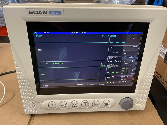 Used Edan Monitor with leads