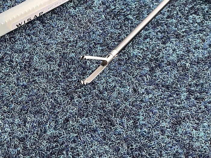 WISAP Forceps Laparoscopy 1 Part Rigid Duckbill Grasping 320mm with Handle7330KG1N