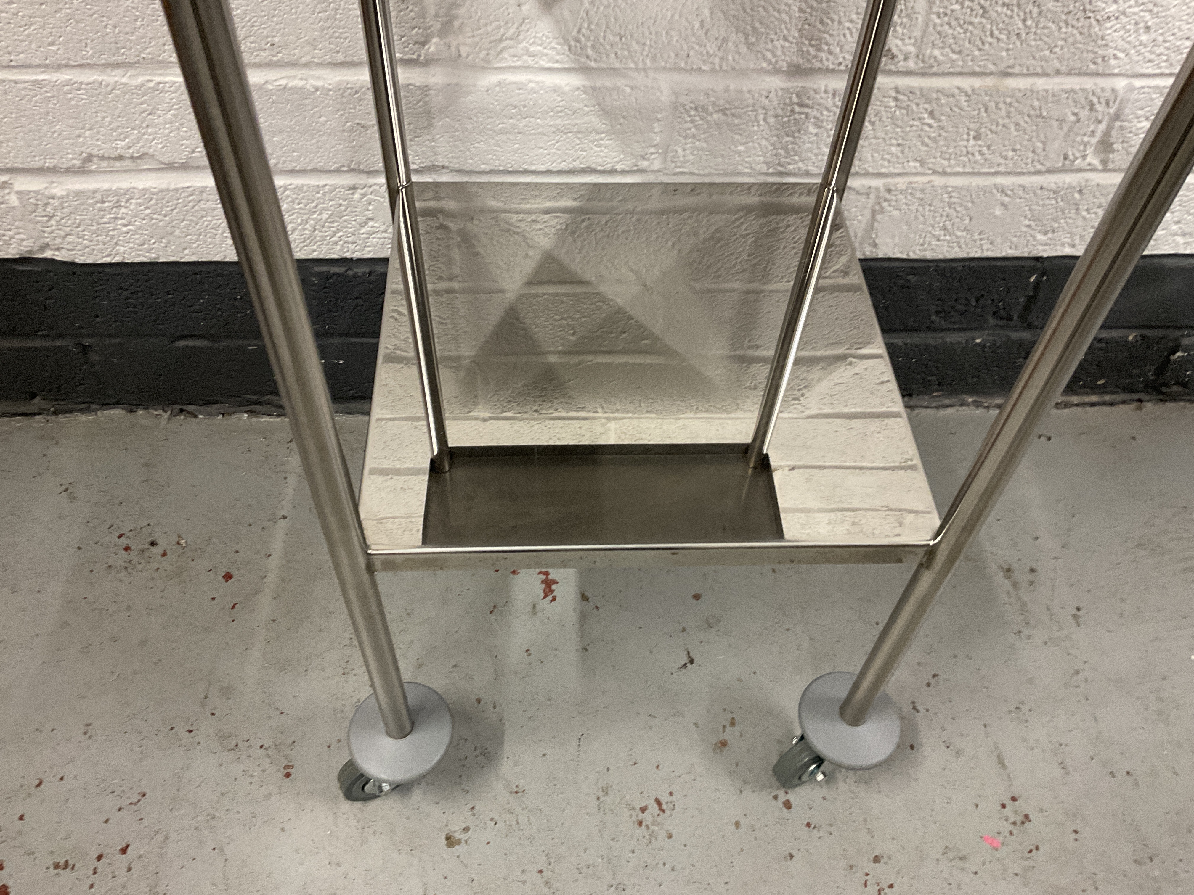 Used 450 x 450mm Stainless Steel Trolley