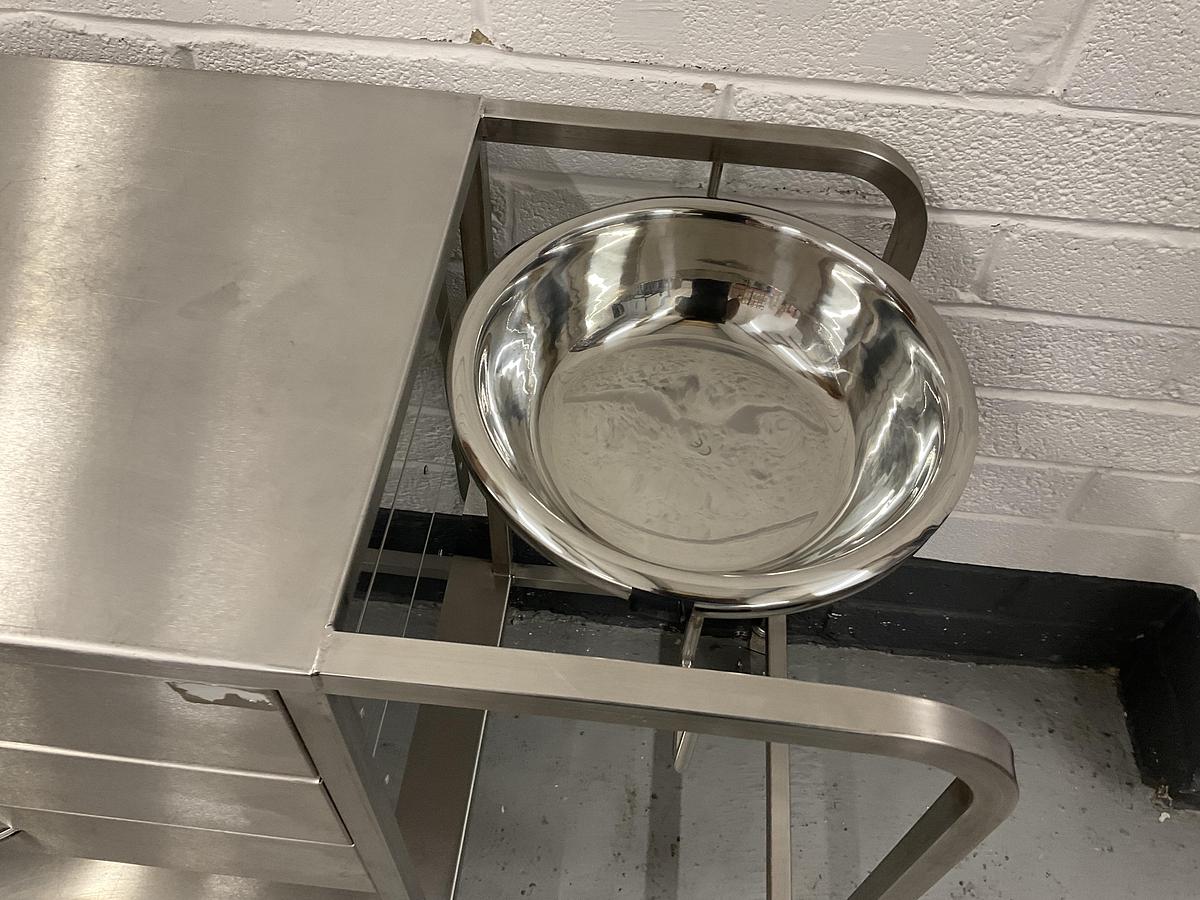 Used Bristol Maid  3 Drawer with Bowl Stand