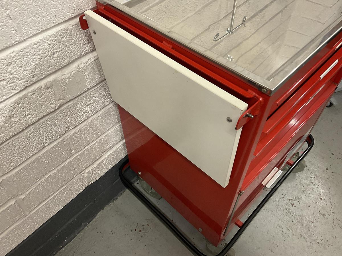 Used Bristol Maid Resus trolley