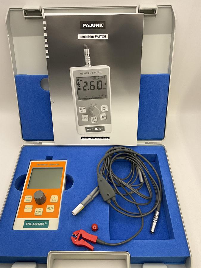 Used Pajunk Multistim Sensor Nerve Stimulator