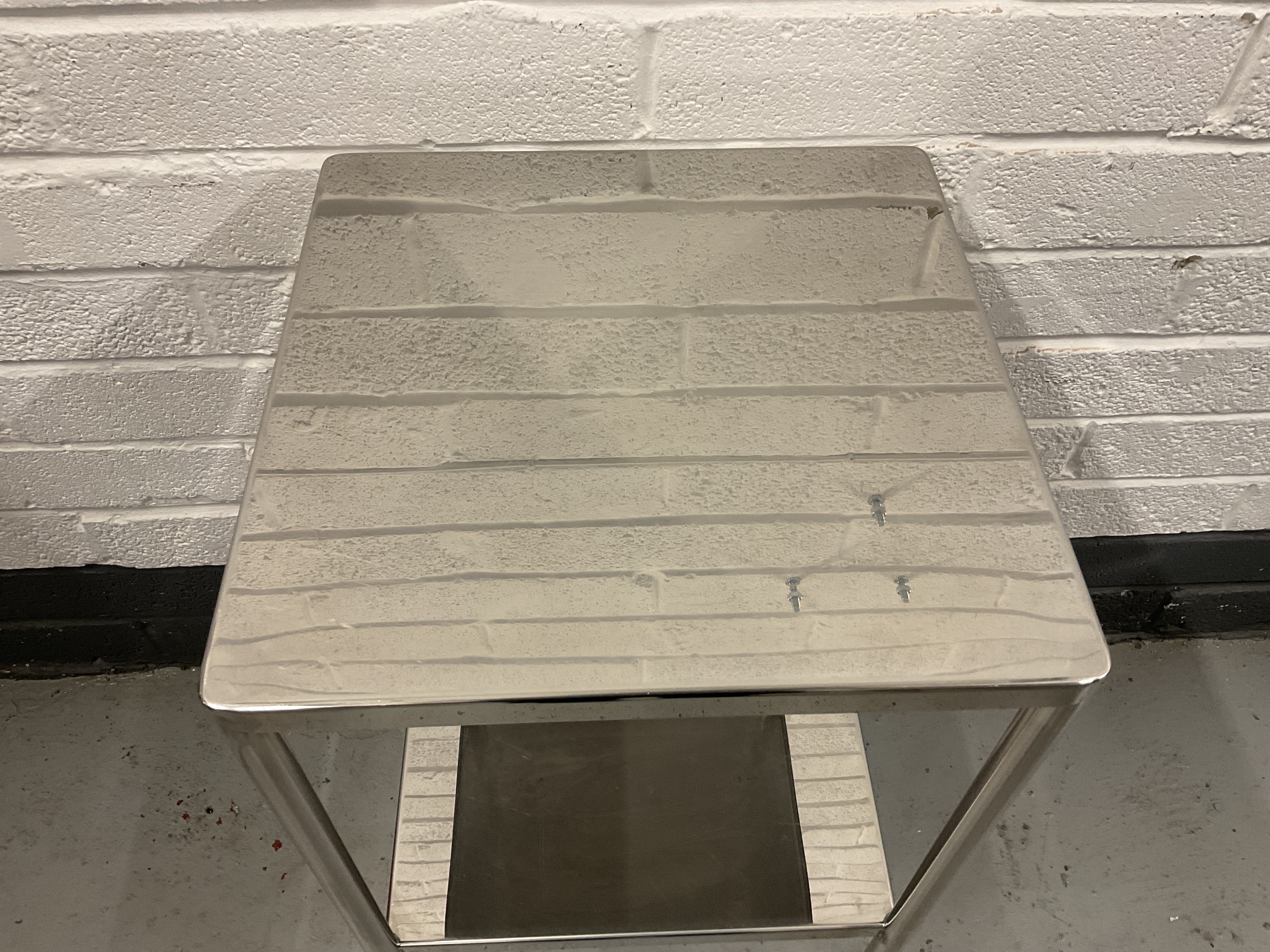 Used 450 x 450mm Stainless Steel Trolley